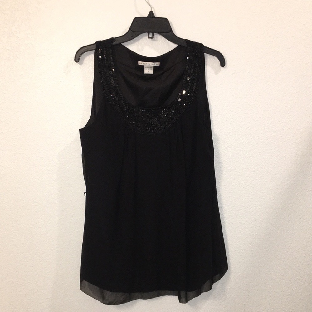 Peter Nygard Evening Blouse with sequins.